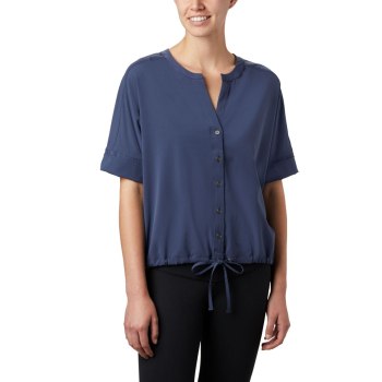 Columbia Ženske Košulje - Firwood Crossing Short Sleeve Tamnoplave | XWUV-80524